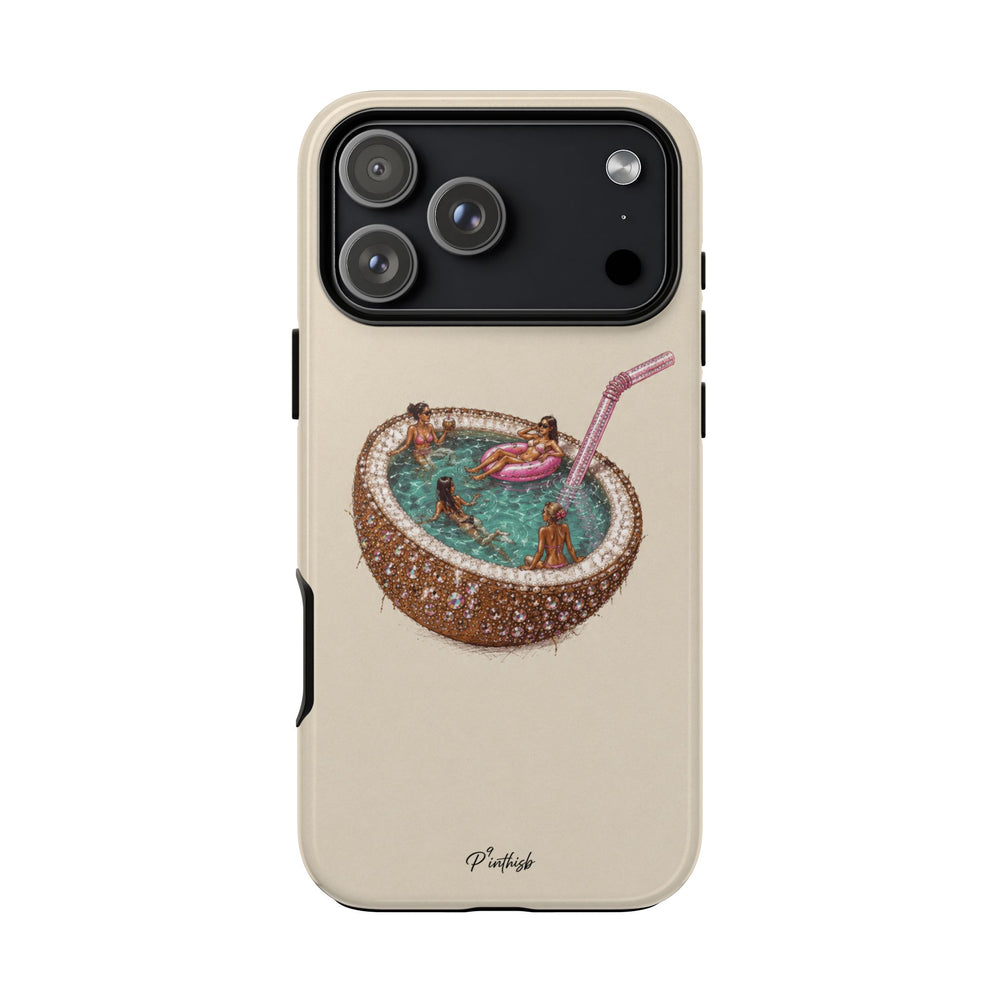 Coconut Pool Phone Case
