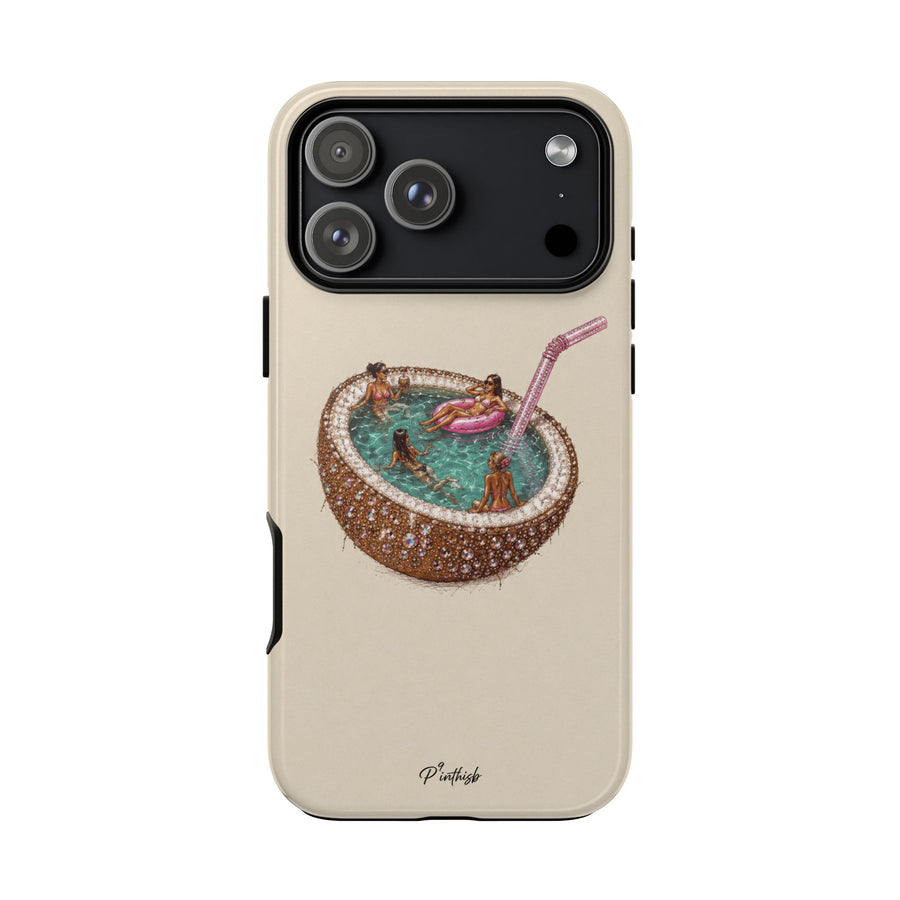 Coconut Pool Phone Case
