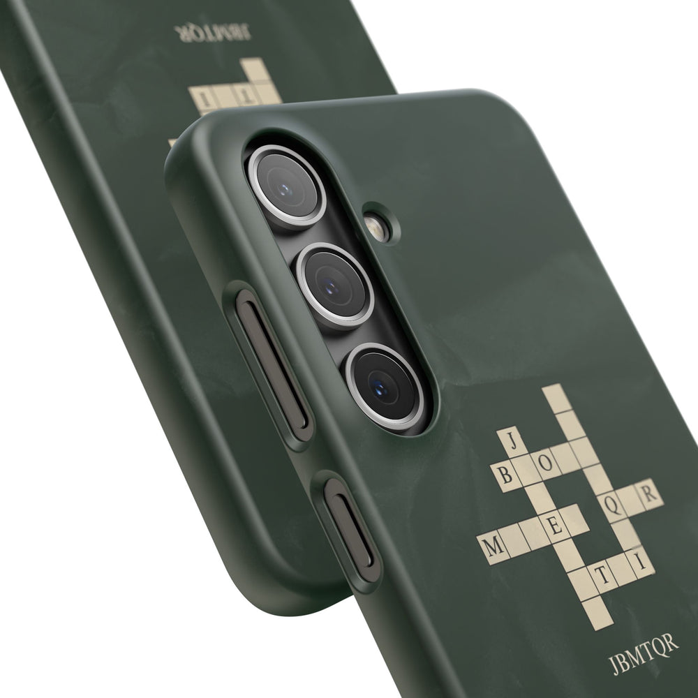 "JBMTQR crossword" Snap Phone Case