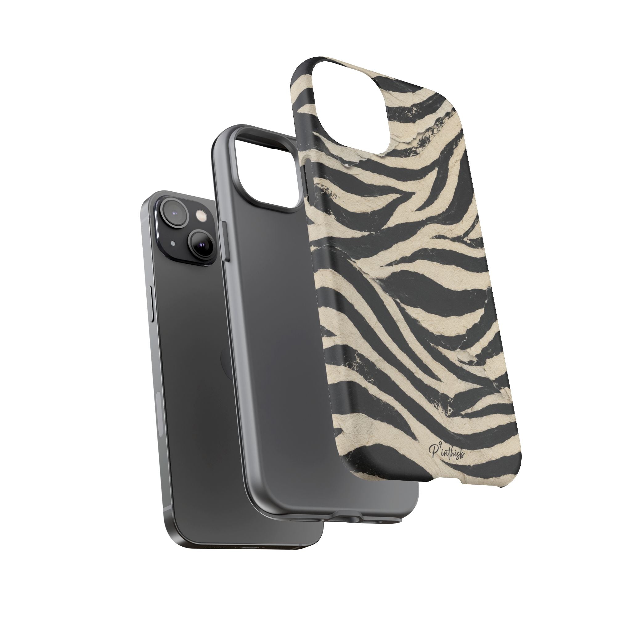 Zebra Stripe Tough Phone Case