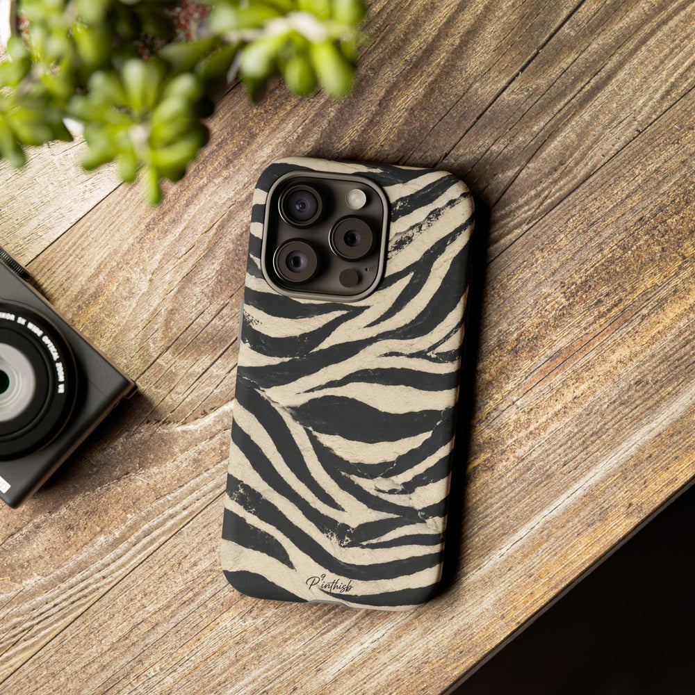 Zebra Stripe Tough Phone Case