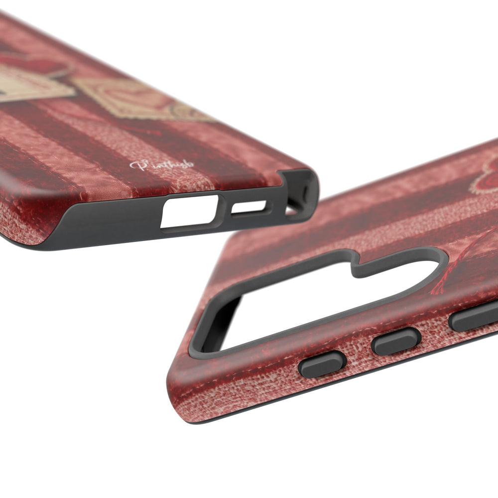 “Good Things Are Coming” Red Phone Case