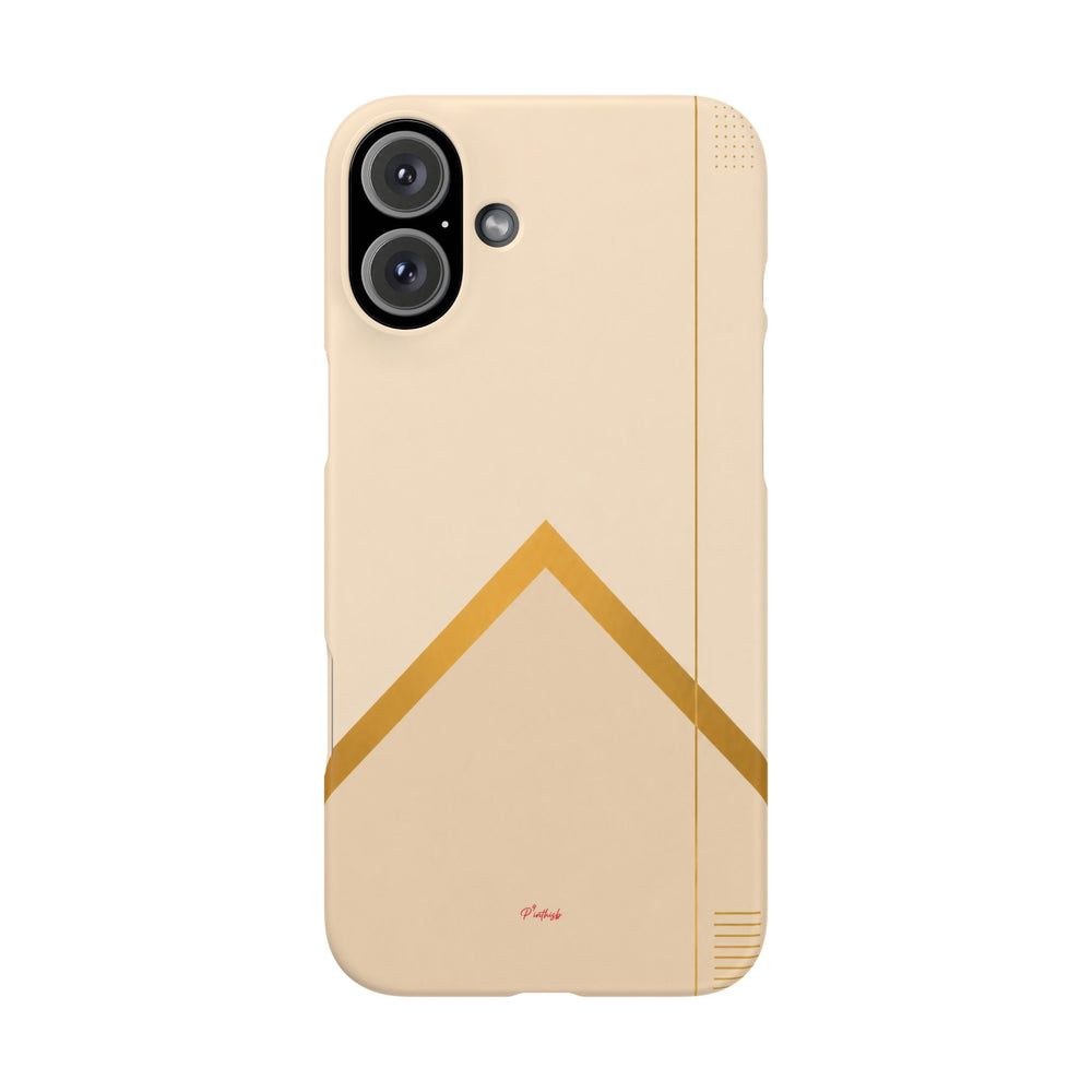 Gold Malboro Inspired Snap Phone Case