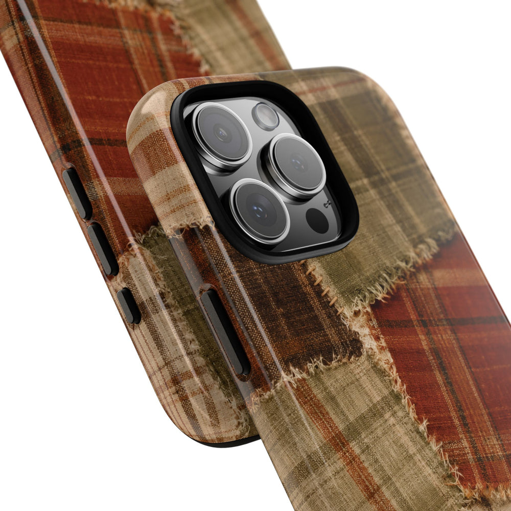 Rustic Fall Patchwork Tough Case