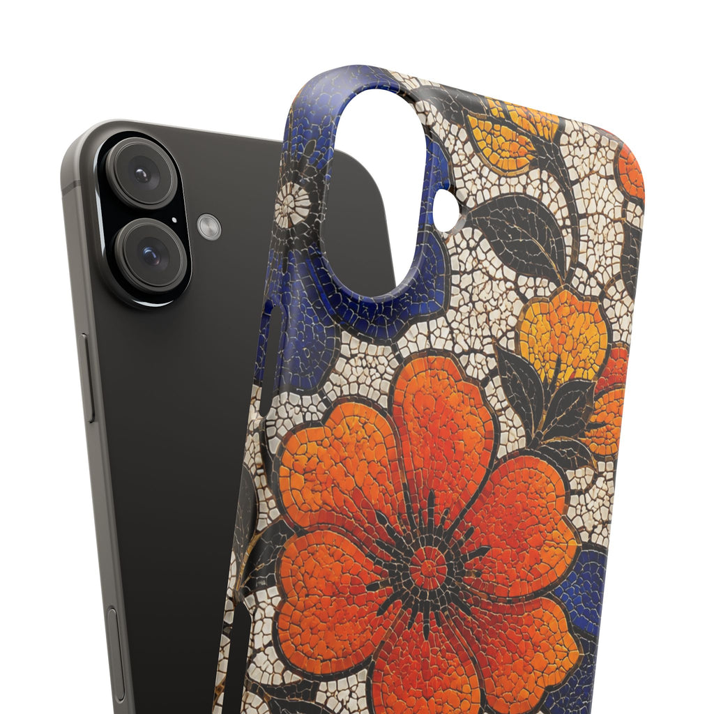 Floral Mosaic Snap Case