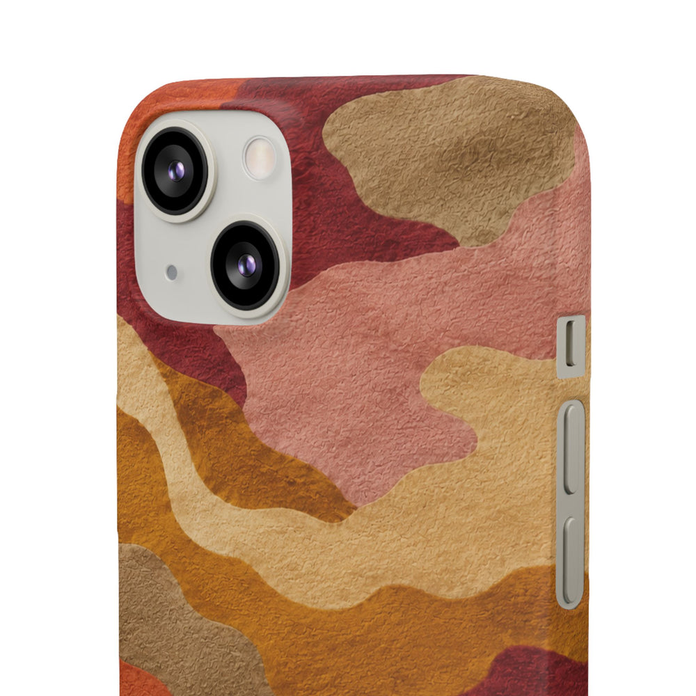 Watercolour Camo Snap Case