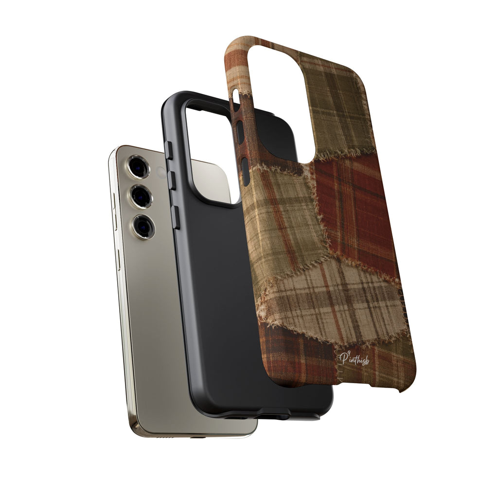 Rustic Fall Patchwork Tough Case