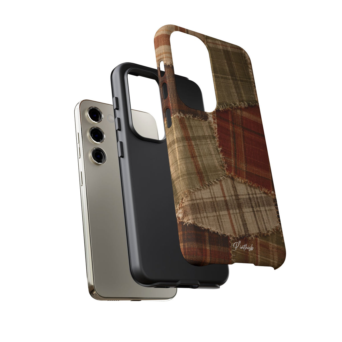 Rustic Fall Patchwork Tough Case