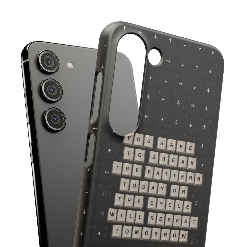 "Break the pattern" Keyboard Snap Case