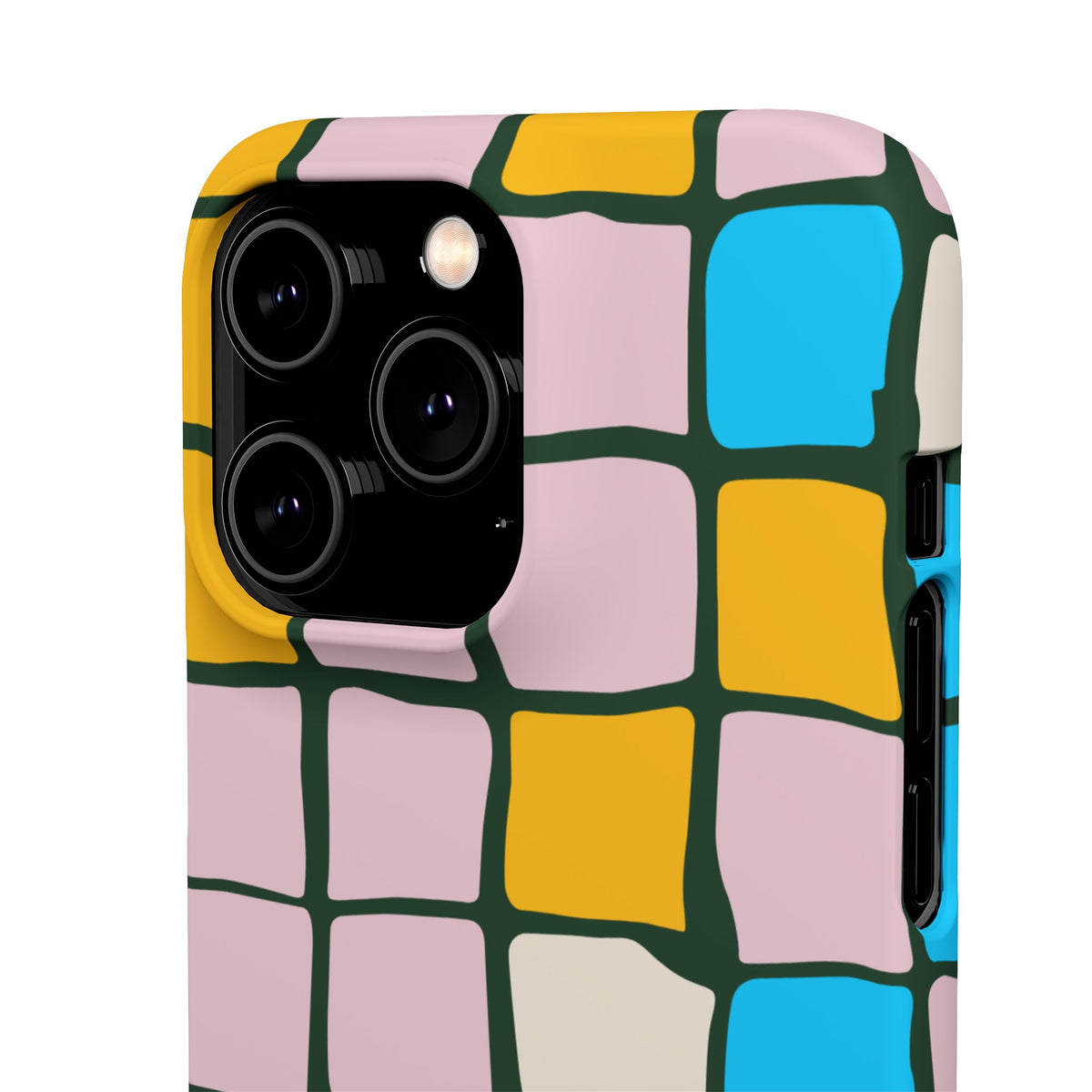 Color Grid Snap Phone Case