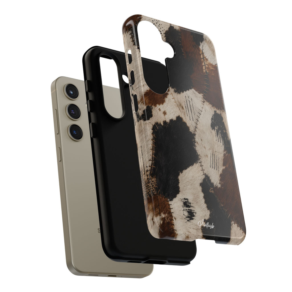 Brown & Black Animal Print Tough Case