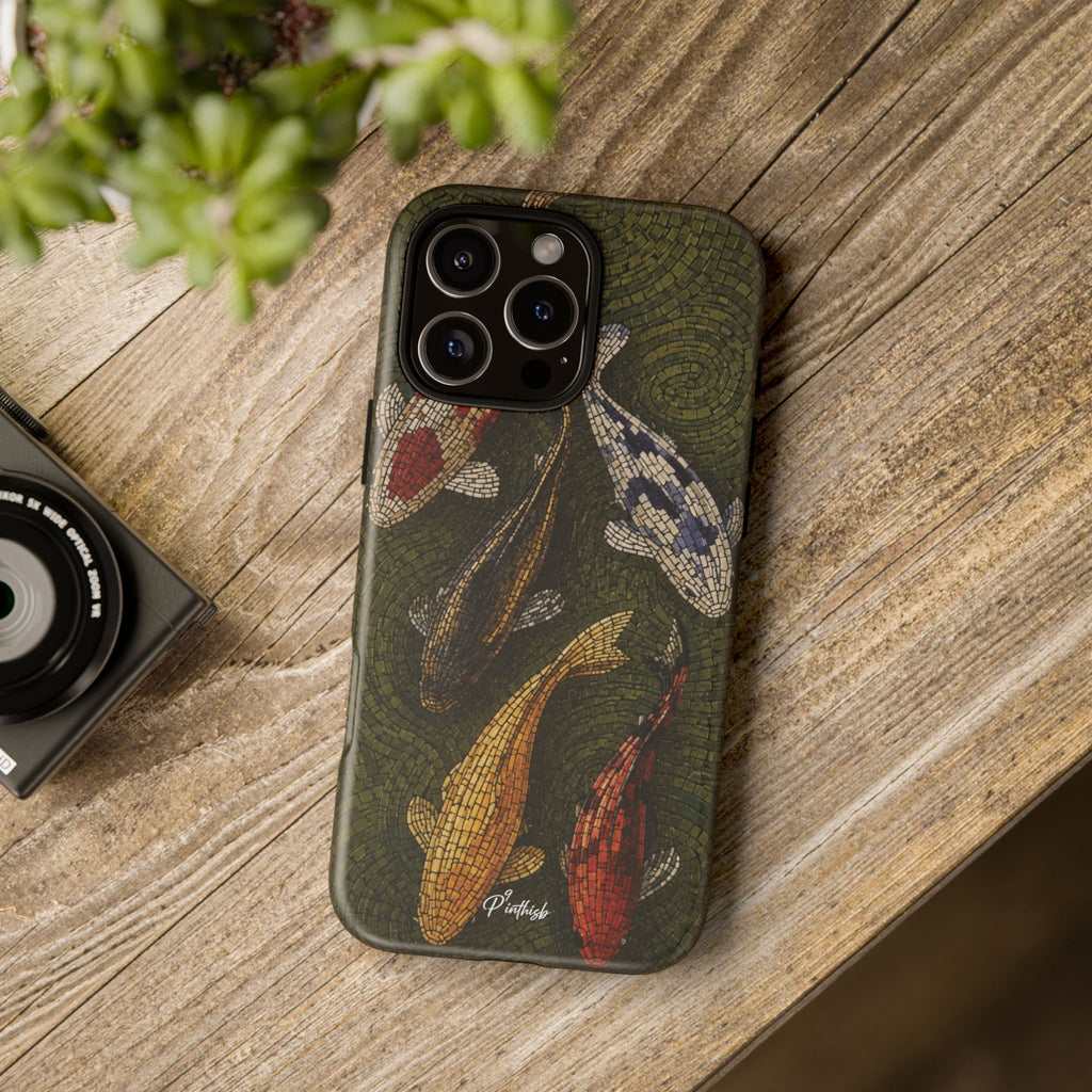 Fish Pond Tough Phone Case