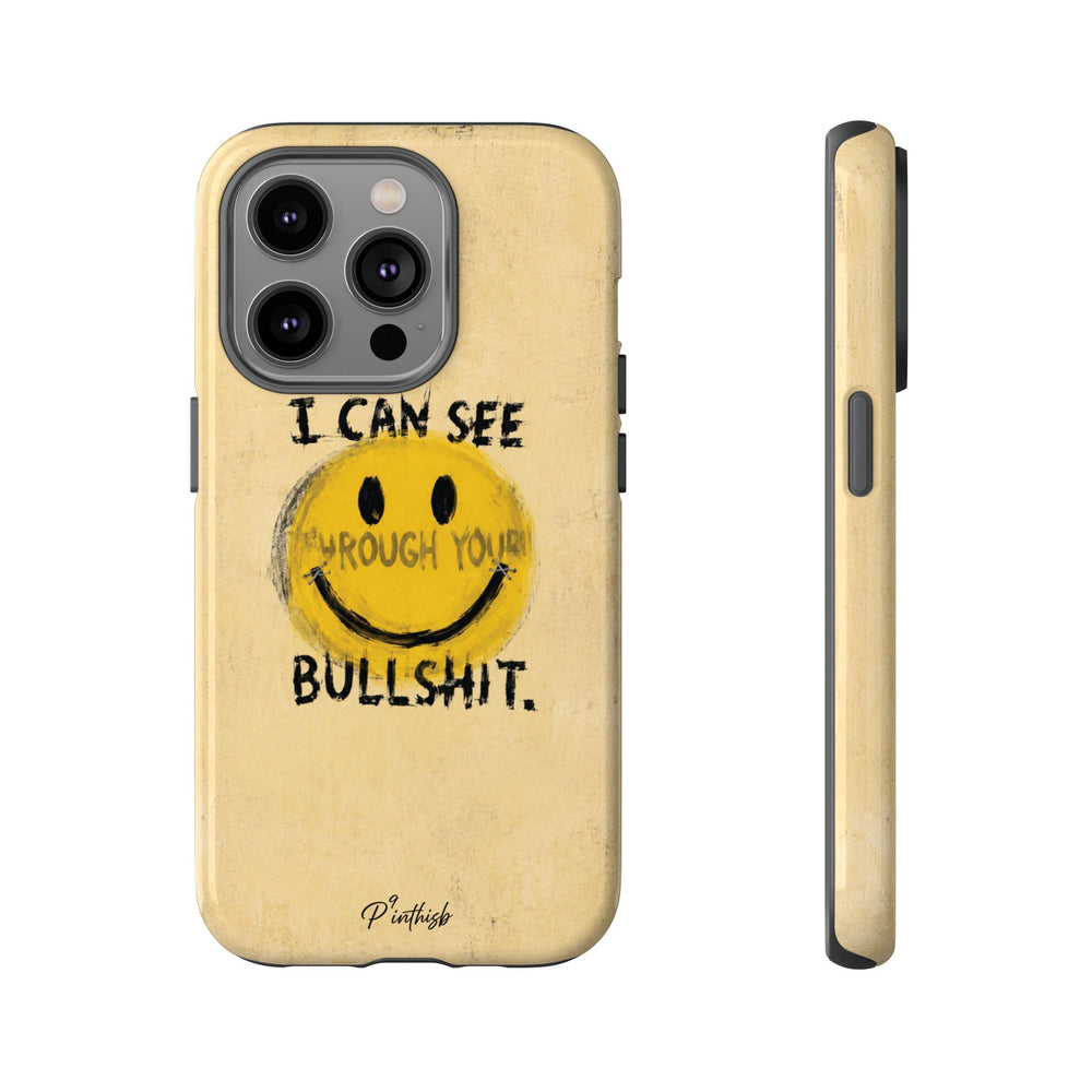 Smiley Anti-BS Tough Case