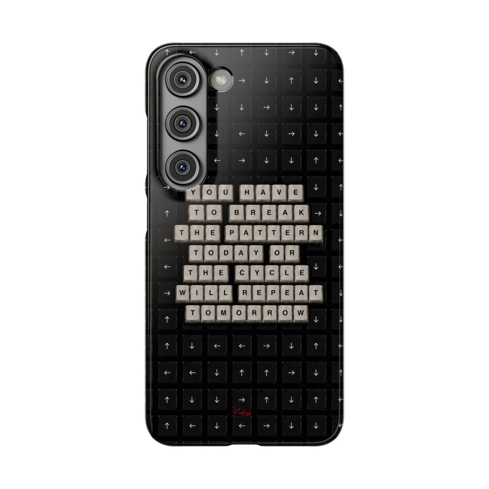 "Break the pattern" Keyboard Snap Case