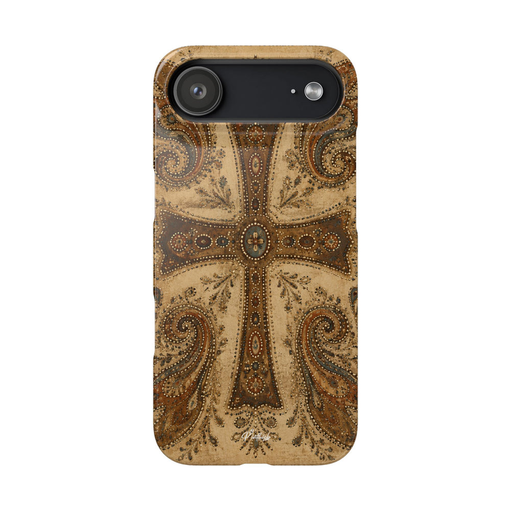 Cross Paisley Snap Case