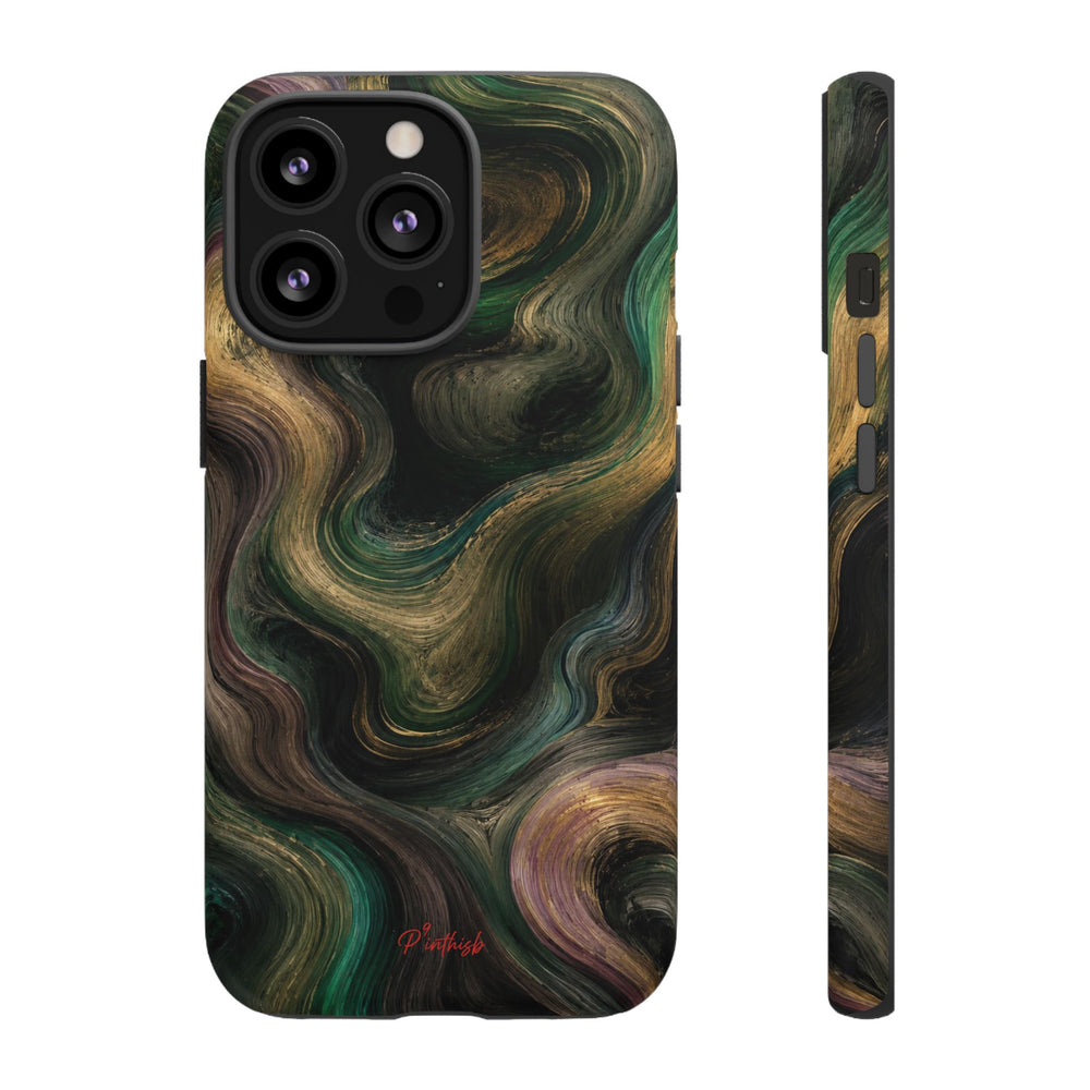 Marbled Forest Tough Phone Case