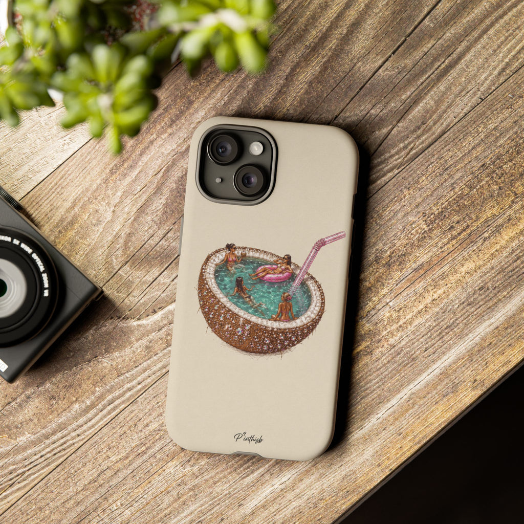 Coconut Pool Phone Case
