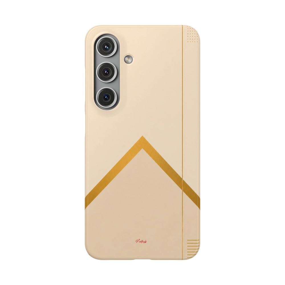 Gold Malboro Inspired Snap Phone Case