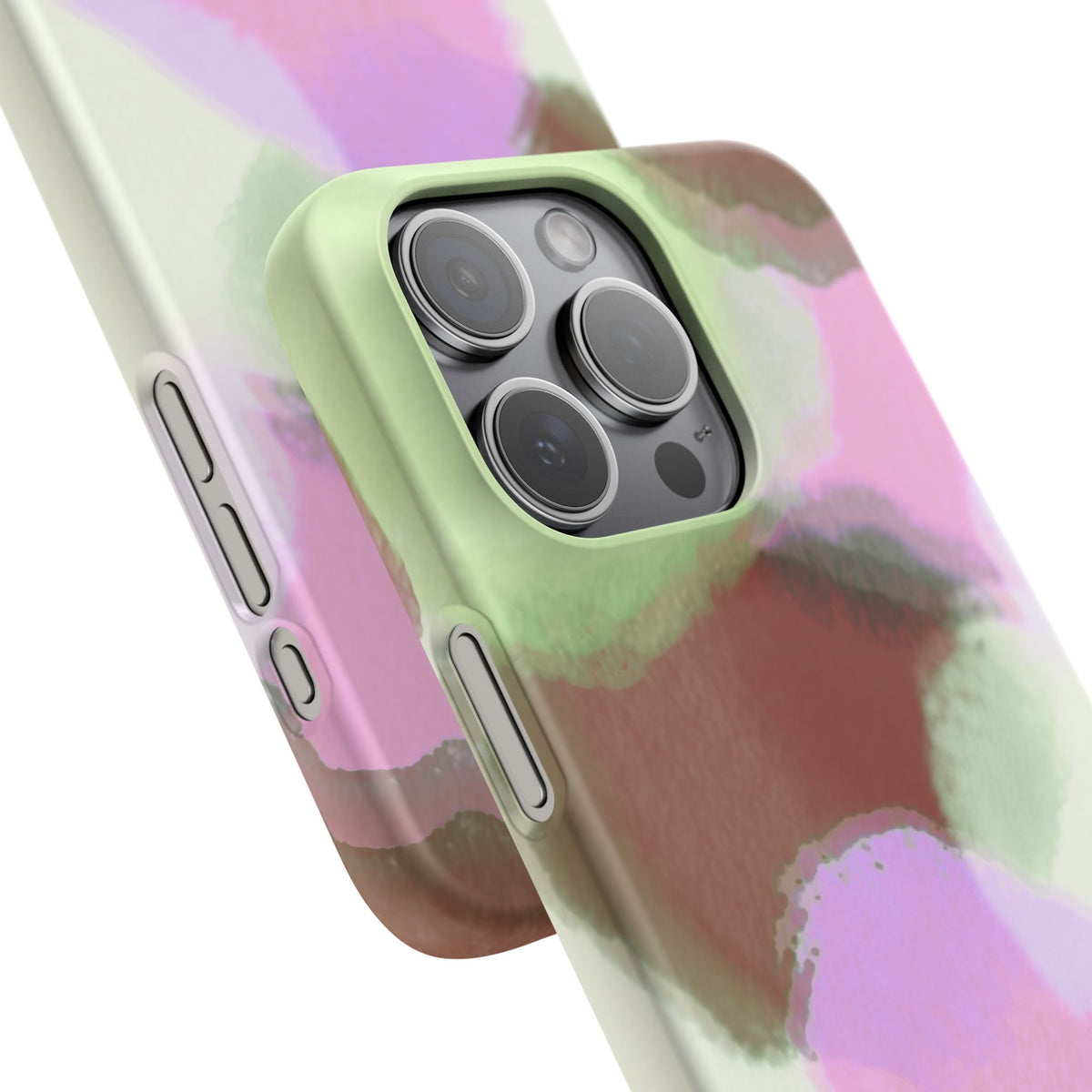 Abstract Pastel Camouflage Snap Phone Case