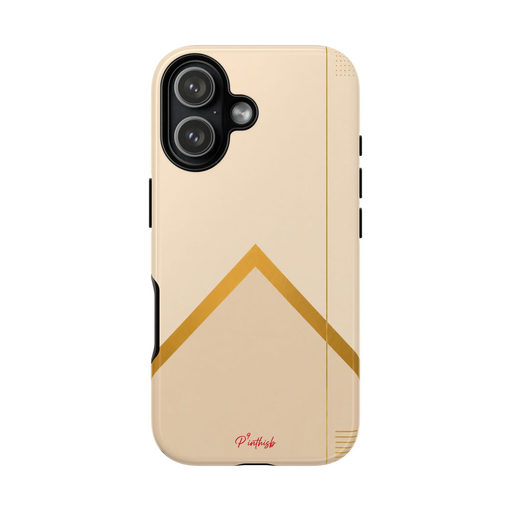 Gold Malboro Inspired Tough Phone Case