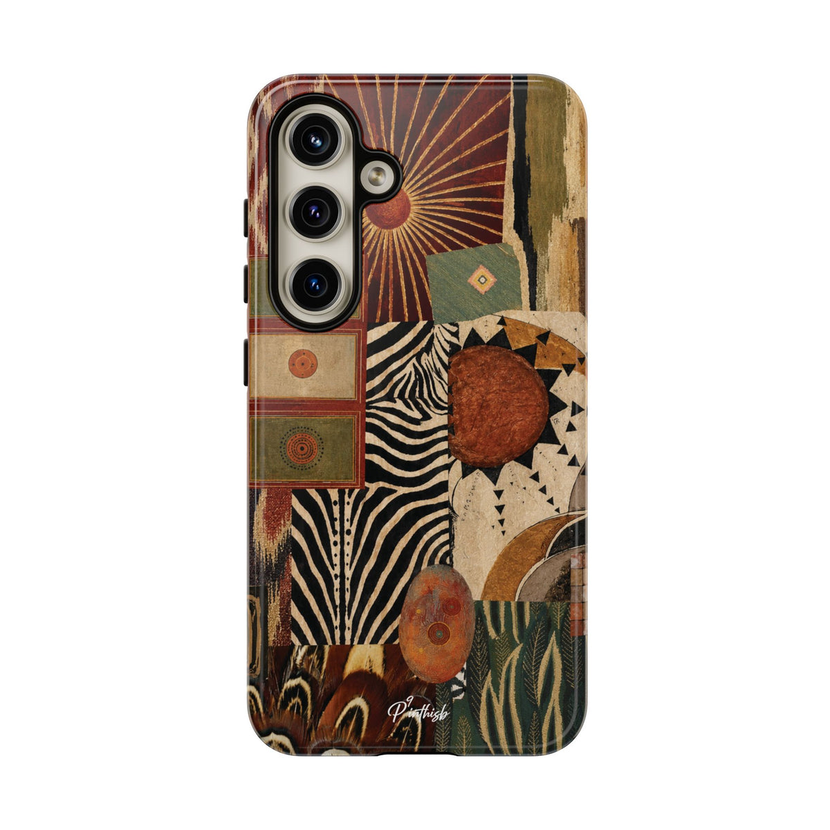 Abstract Boho Collage Tough Case