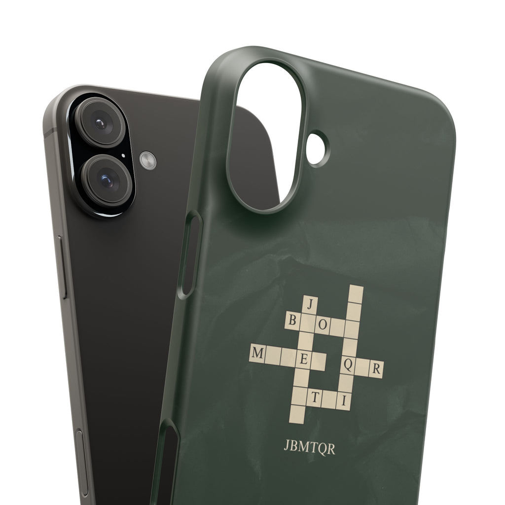 "JBMTQR crossword" Snap Phone Case