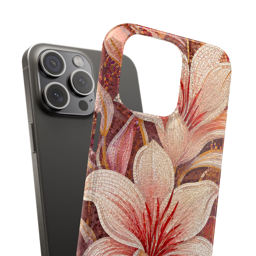 Floral Lily Snap Case