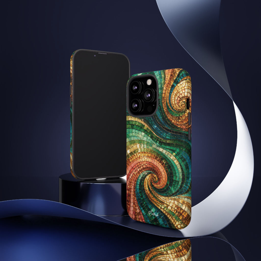 Spiral Mosaic Tough Case