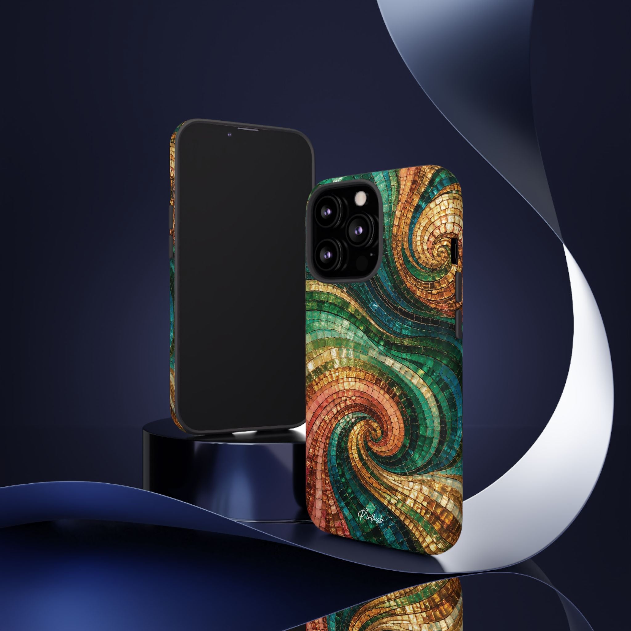 Spiral Mosaic Tough Case