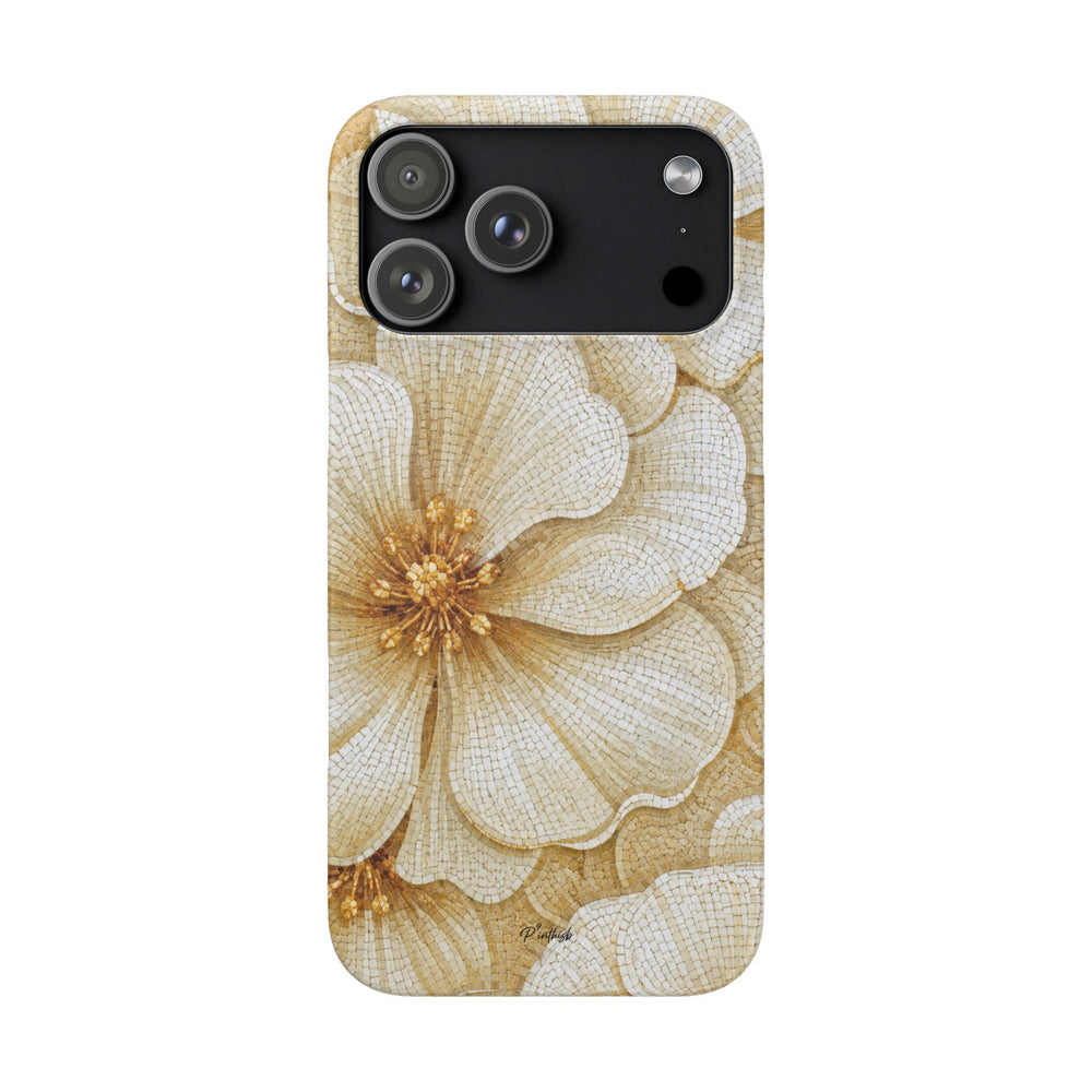 Floral Gold Bloom Snap Case
