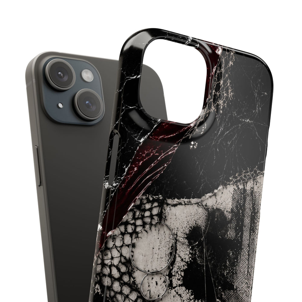 Midnight Static Snap Phone Case