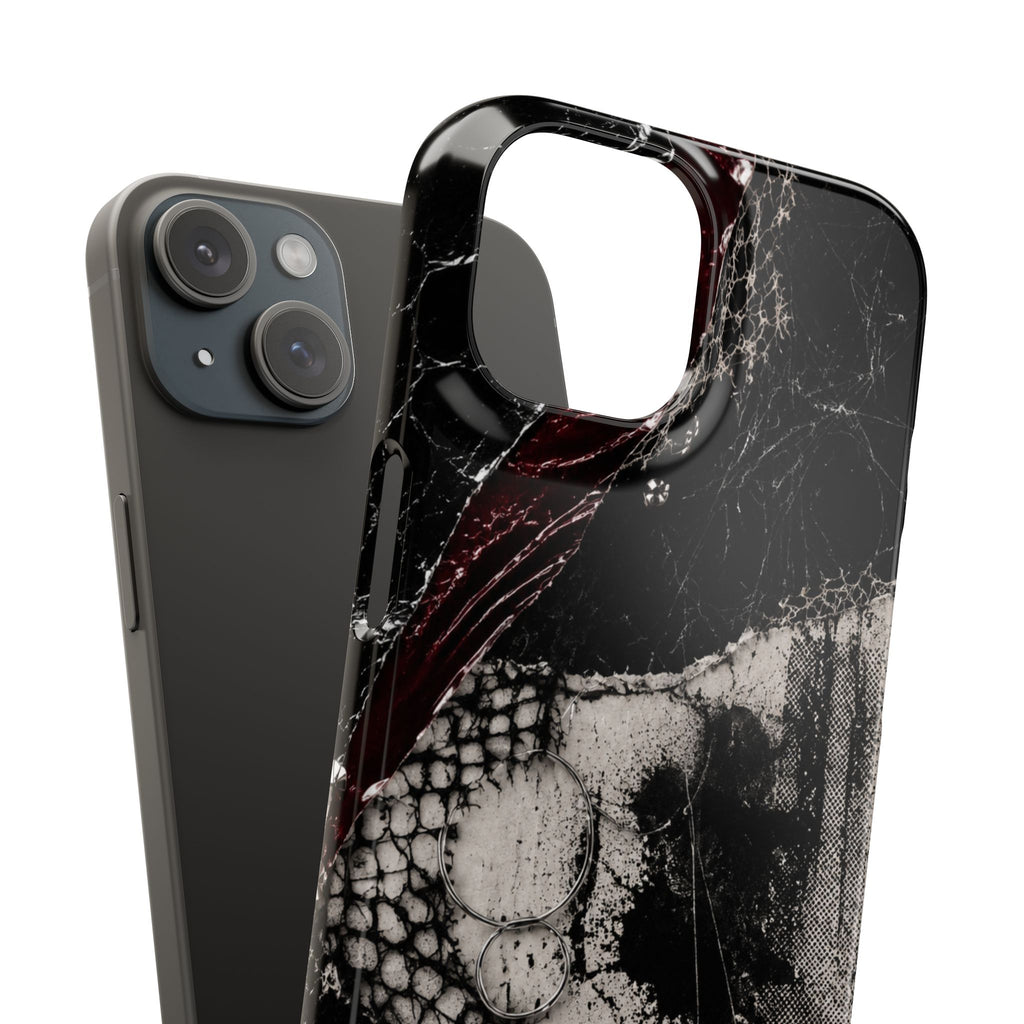 Midnight Static Snap Phone Case