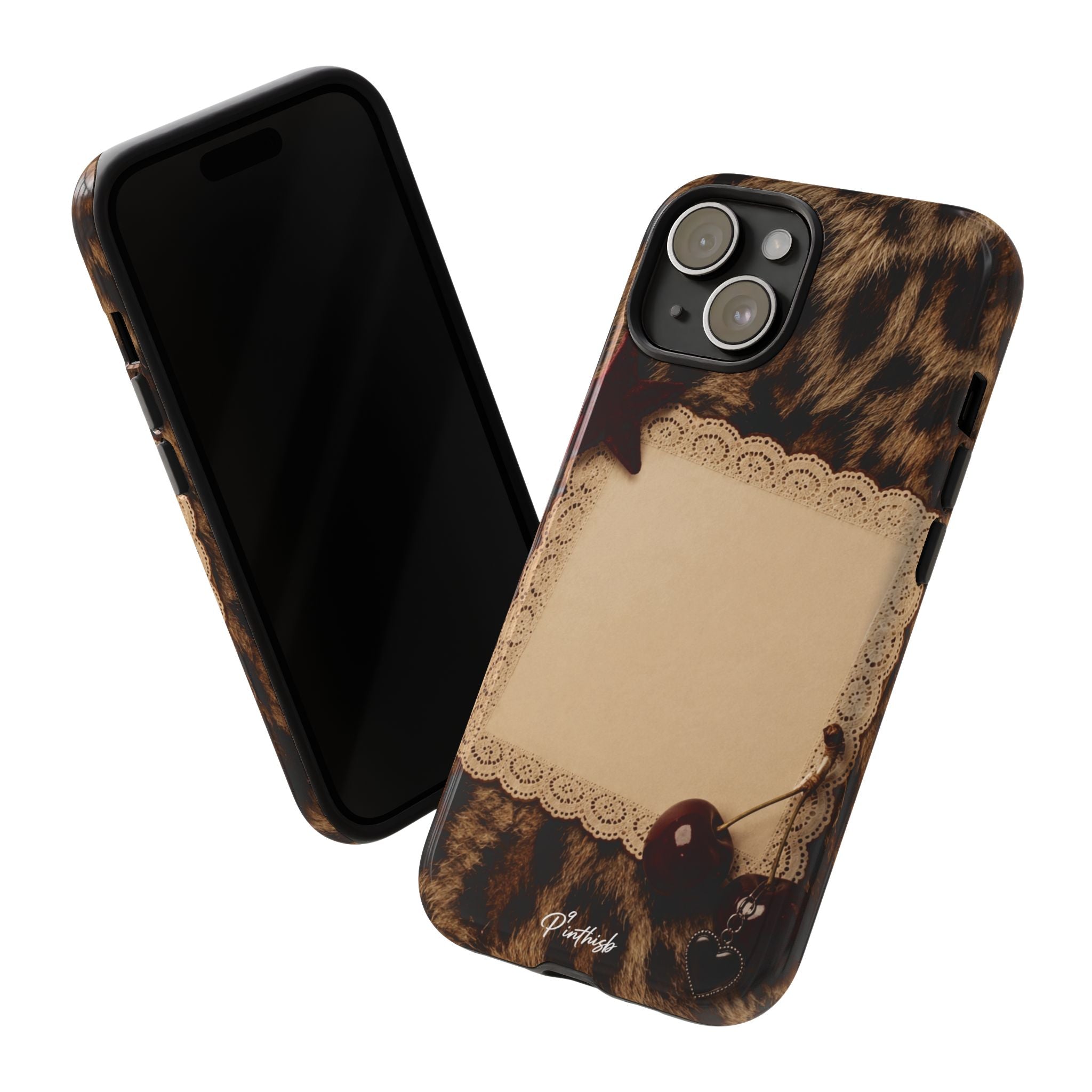 Personalized Leopard Lace Phone Case