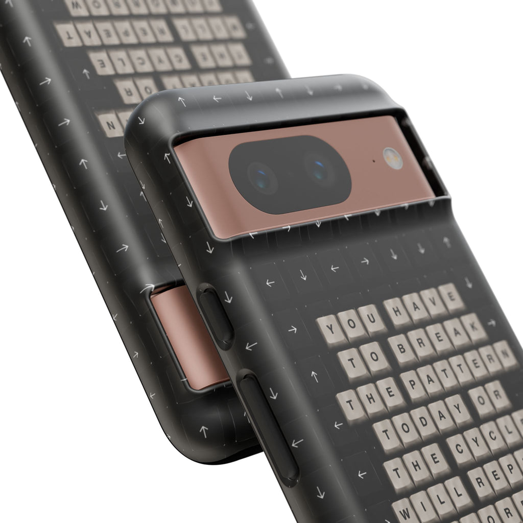 "Break the pattern" Keyboard Tough Case