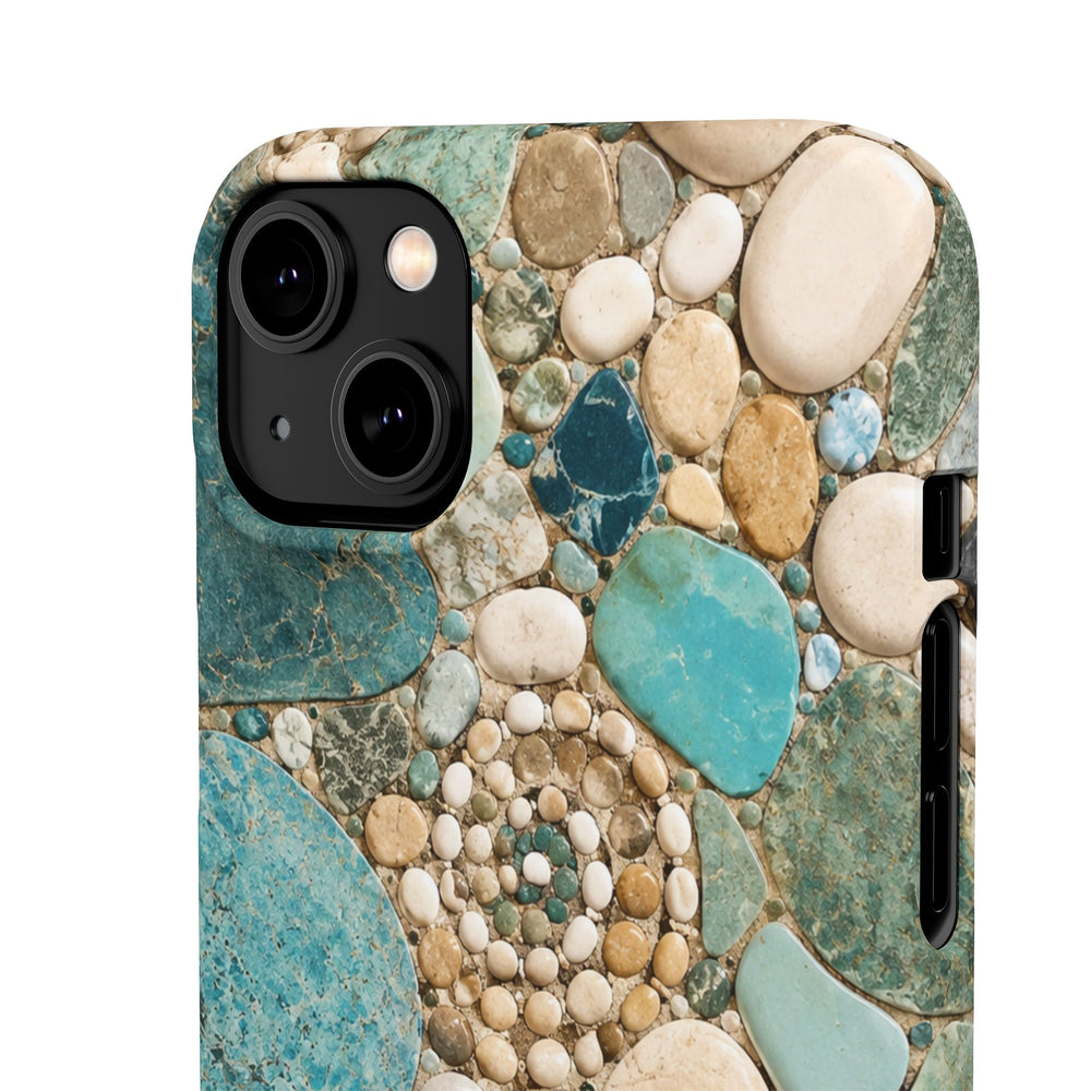 Sea Glass Mosaic Snap Case