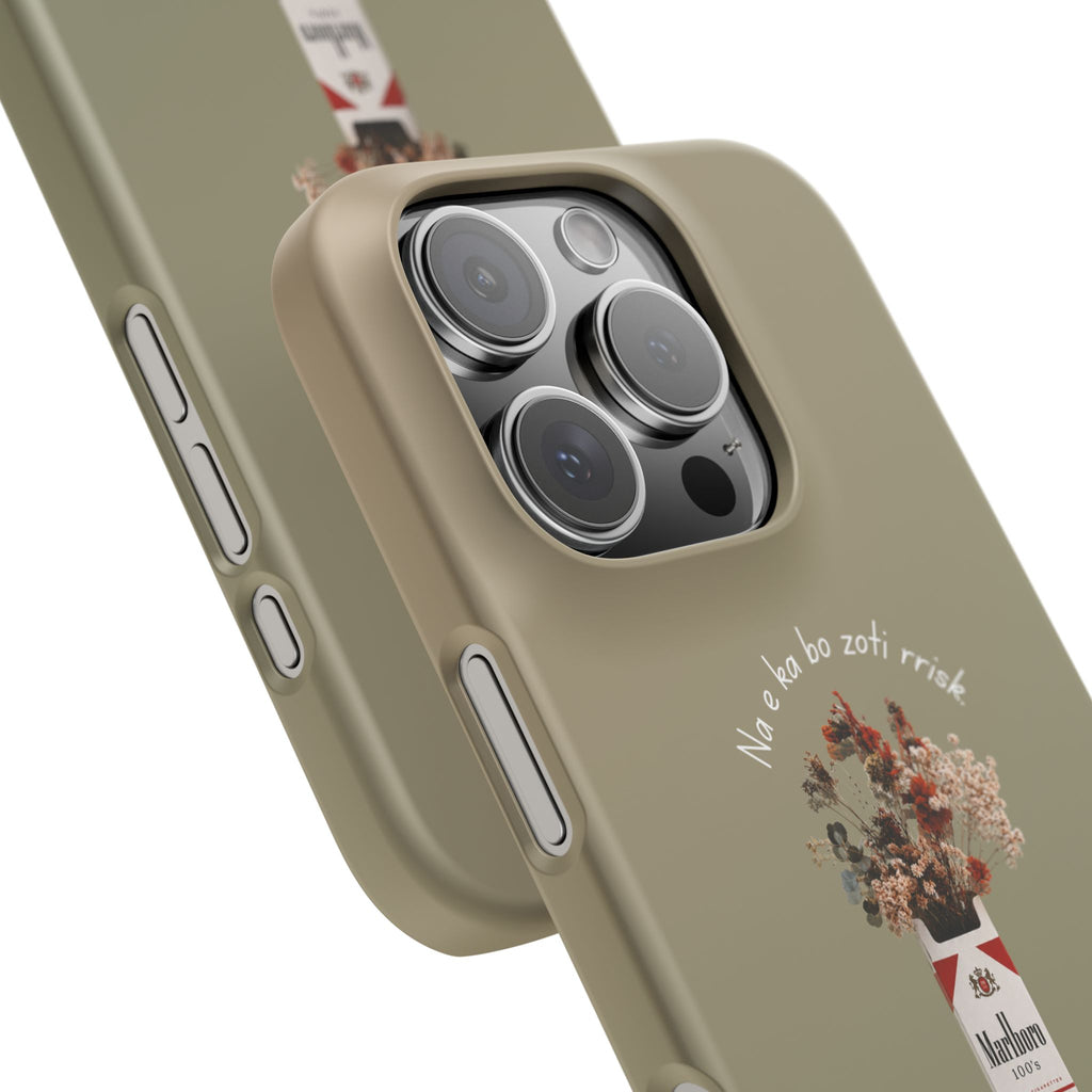 "Na e ka bo zoti rrisk." Snap Phone Case