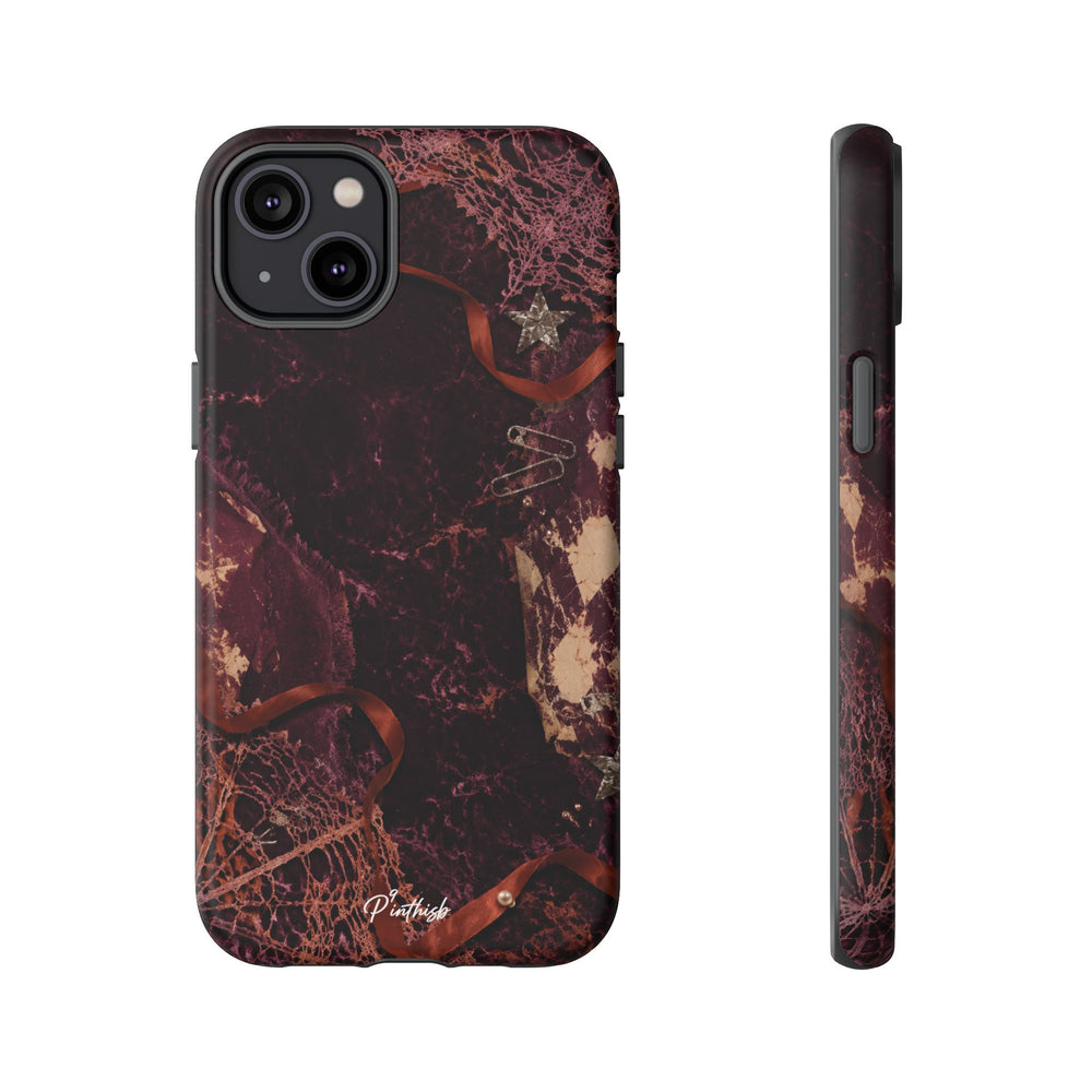 Dark Maroon Vintage Tough Case