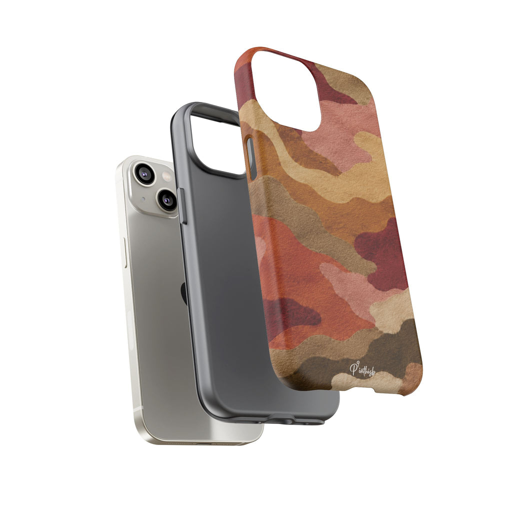 Watercolour Camo Tough Case