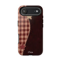 Rustic Plaid Stars Phone Case