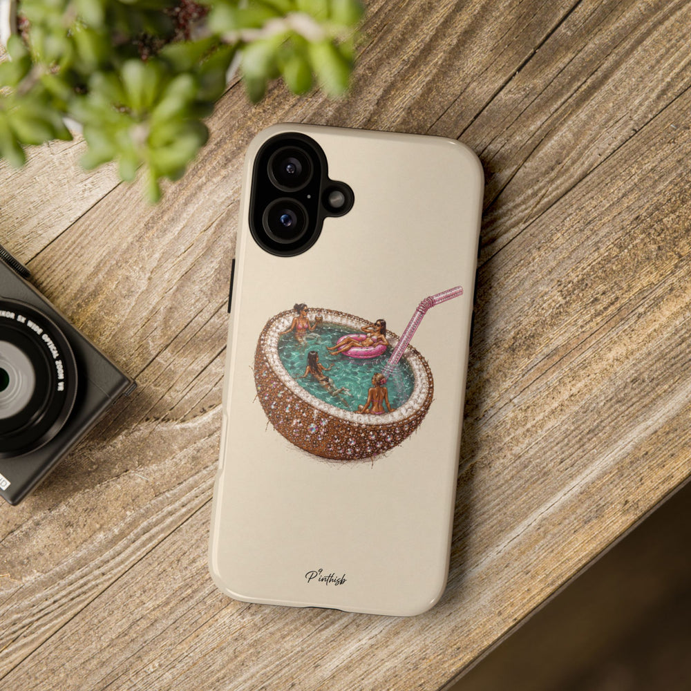 Coconut Pool Phone Case
