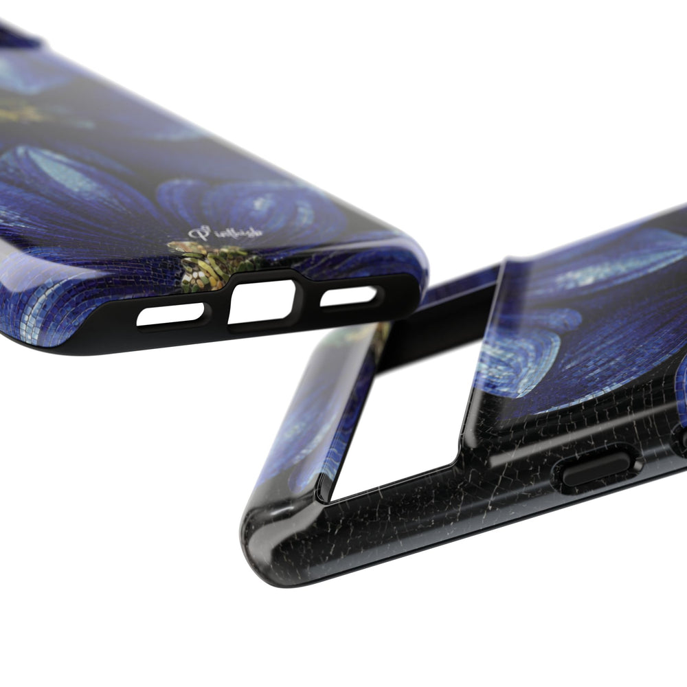 Blue Floral Tough Case