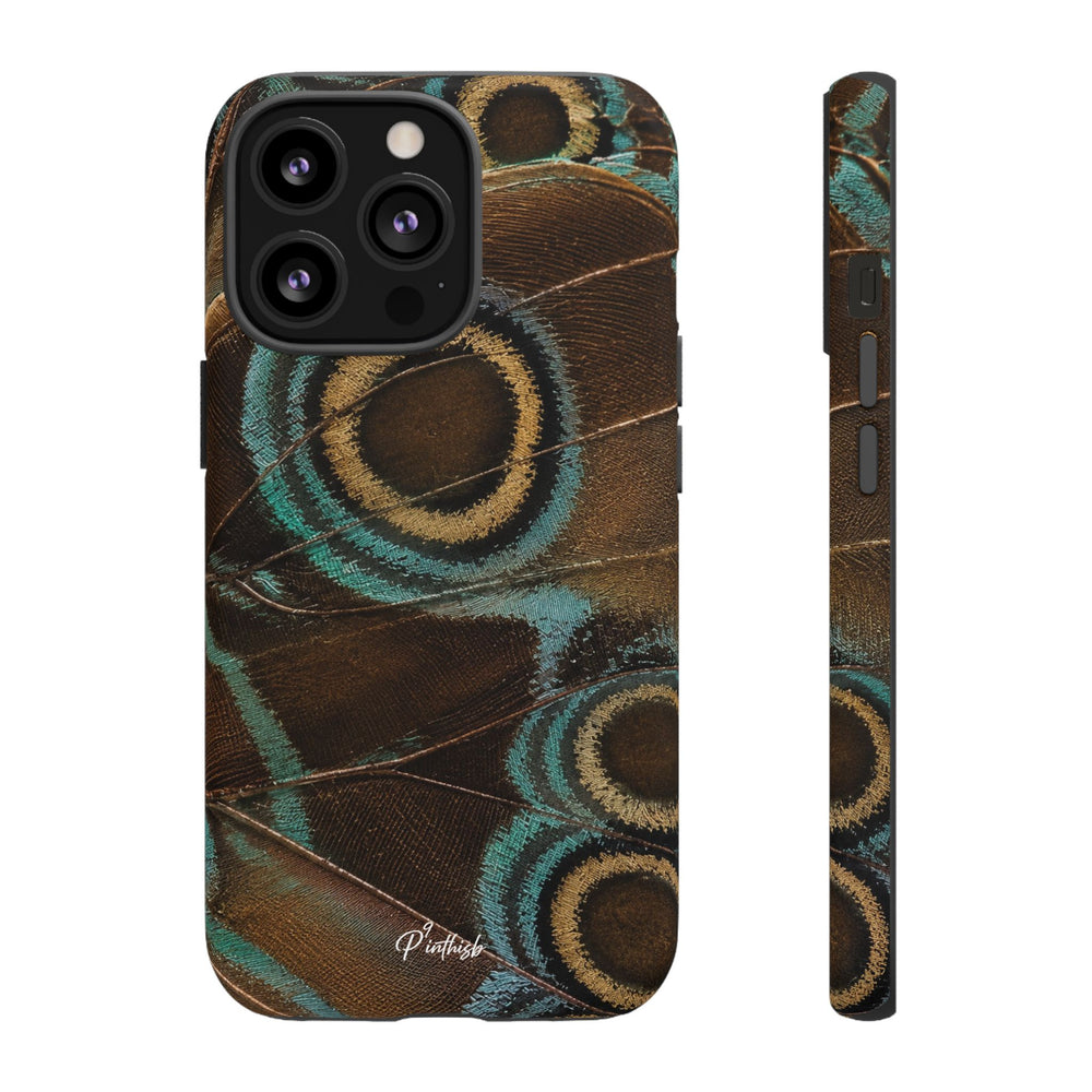 Peacock Feather Pattern Tough Case
