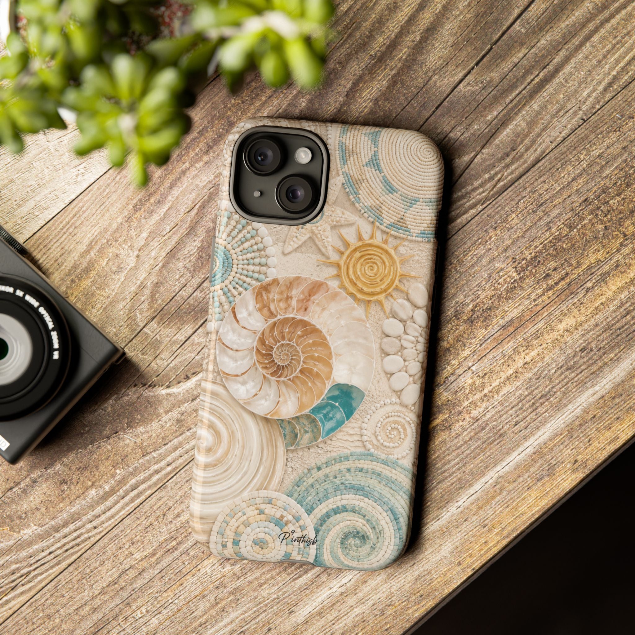 Coastal Seashell Tough Case