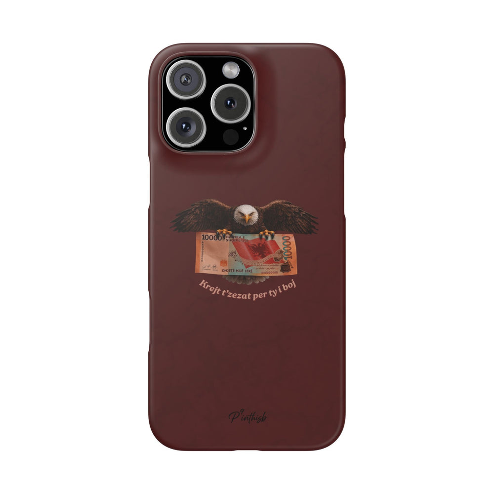 "Krejt t'zezat per ty i boj" Snap Case