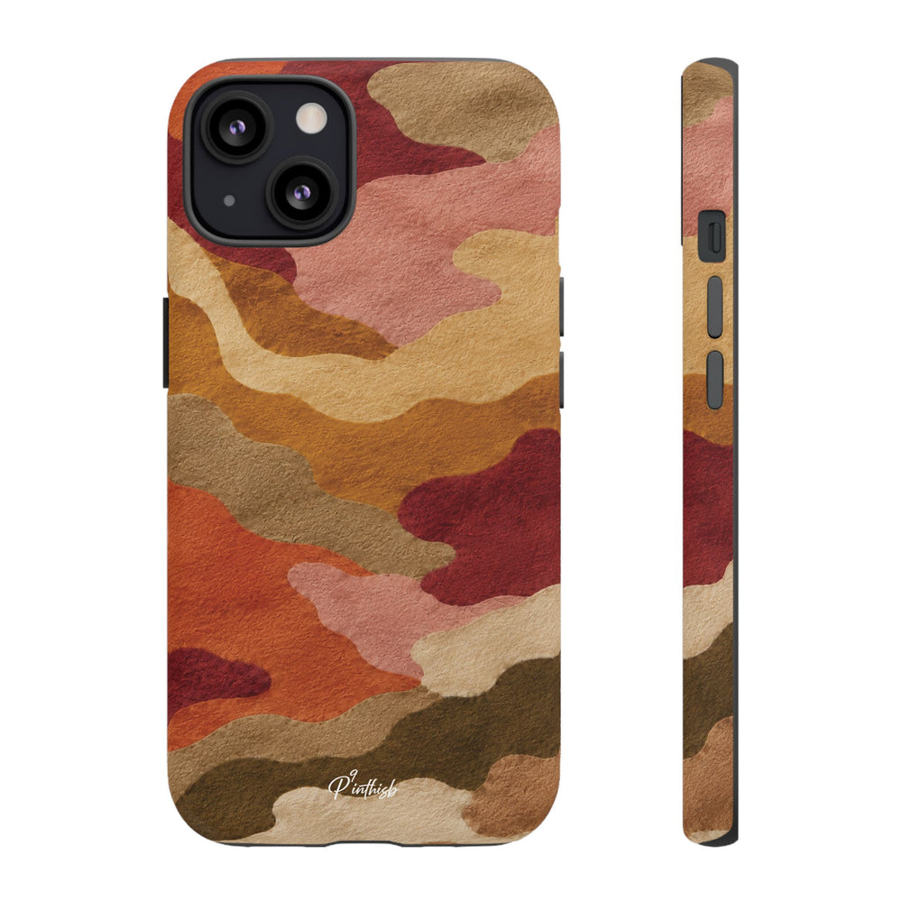 Watercolour Camo Tough Case