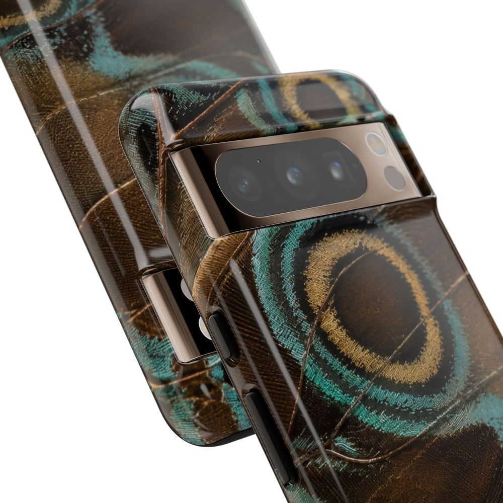 Peacock Feather Pattern Tough Case