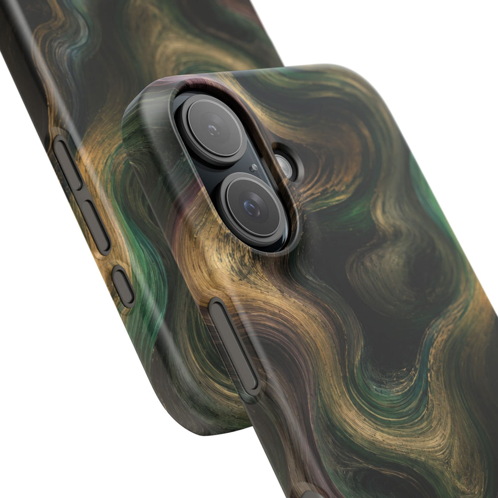 Marbled Forest Snap Phone Case