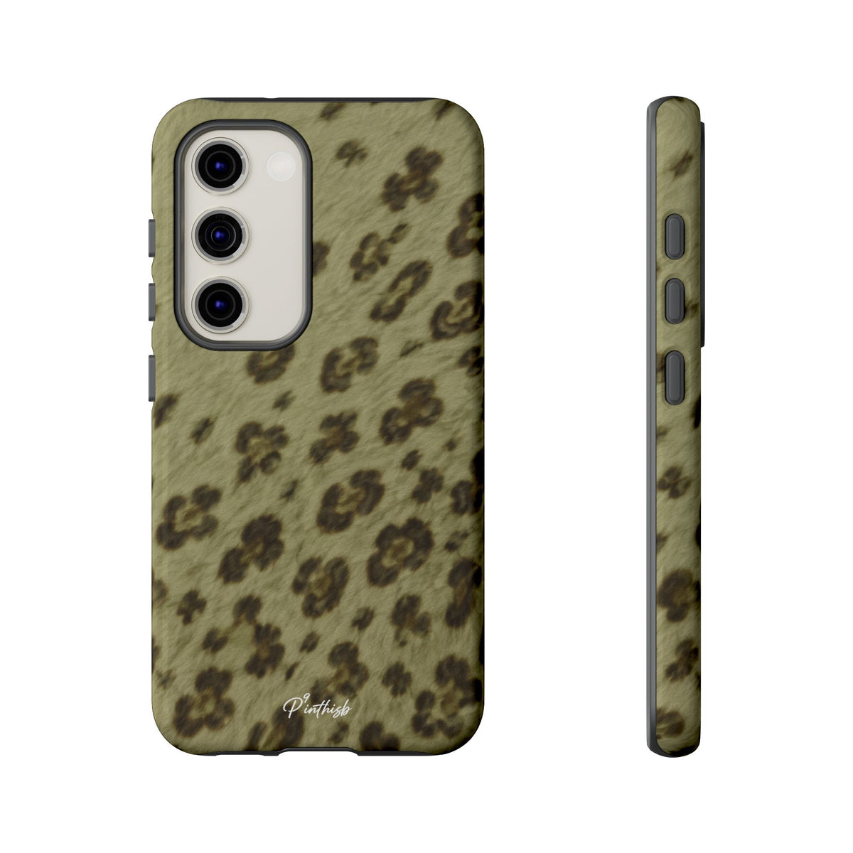 Olive Leopard Print Tough Case