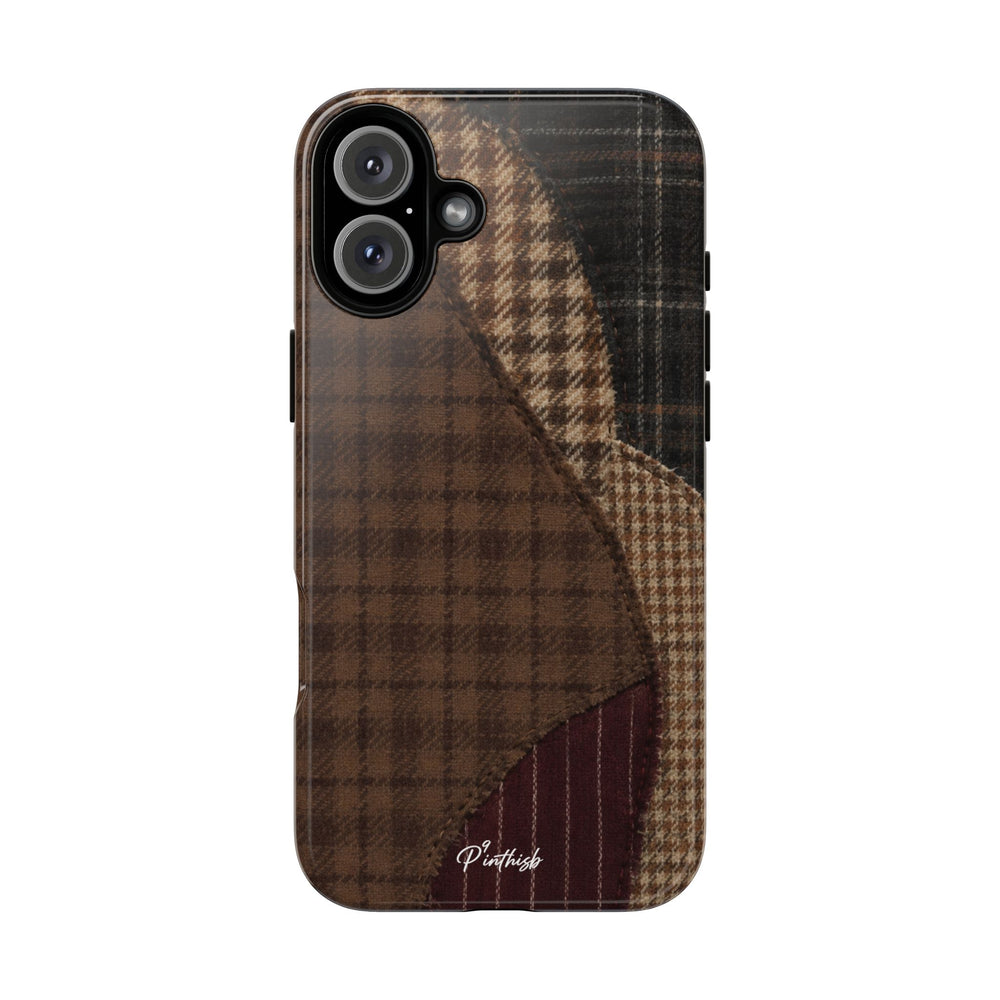 Rustic Brown Retro Tough Case