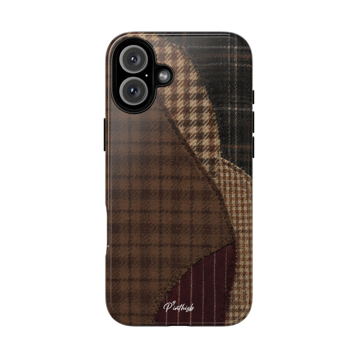Rustic Brown Retro Tough Case